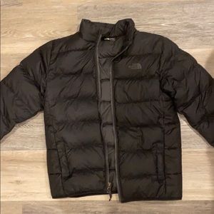 North face black puffer winter coat
